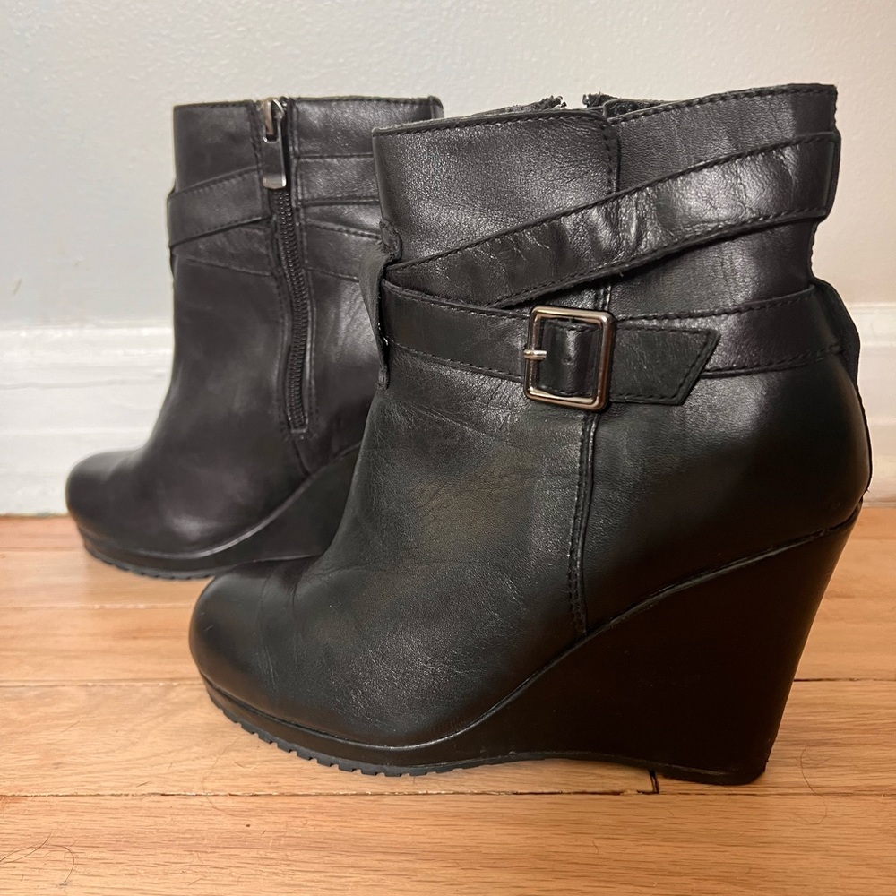 Black booties